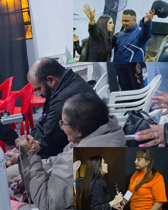 Oración y ministración en Imparables Next Level 2026