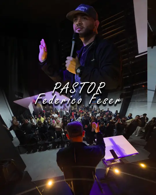 Pastor Federico Feser predicando en Imparables Next Level 2026